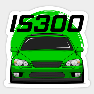 IS300 Green Sticker